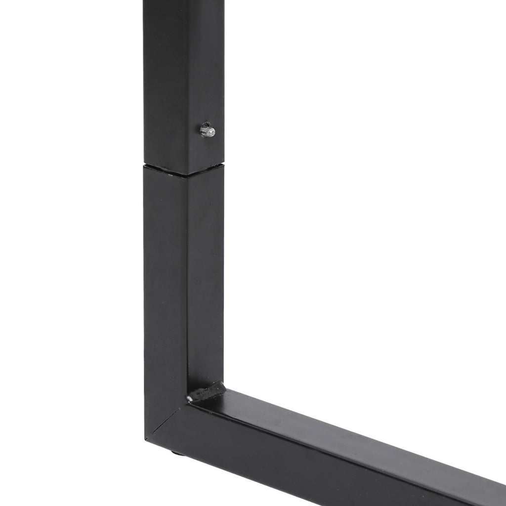 Black Rectangular Computer Desk A8662