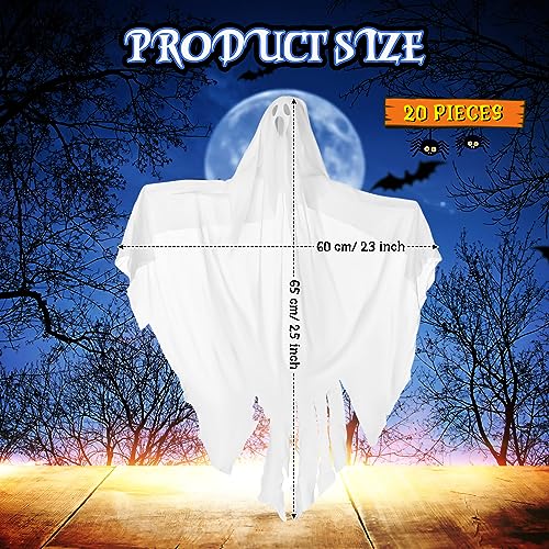 12 Pcs Halloween Hanging Ghost Decoration 27.5 Inch V788563