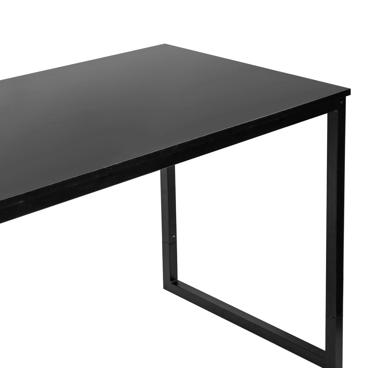 Black Rectangular Computer Desk A8662