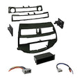 Double Single DIN Radio Install Dash Kit with Wire Harness Q663