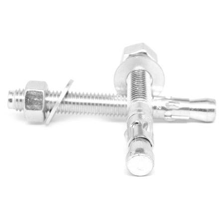 5/8 inch-11 x 12 inch Coarse Thread Wedge Anchor Zinc Plated 10 Pk J653752