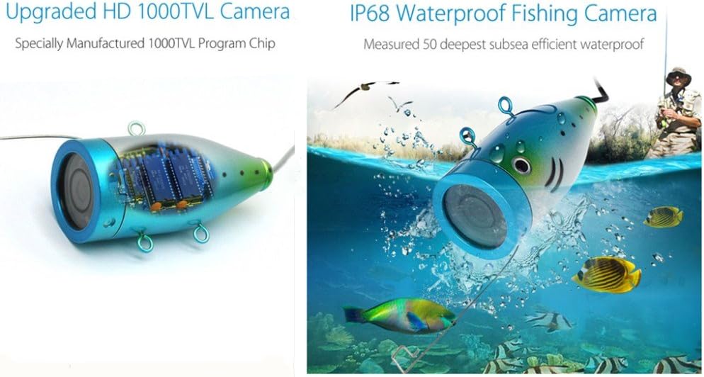 Underwater Fishing Camera with 7" LCD Monitor and 15m Cable Q465