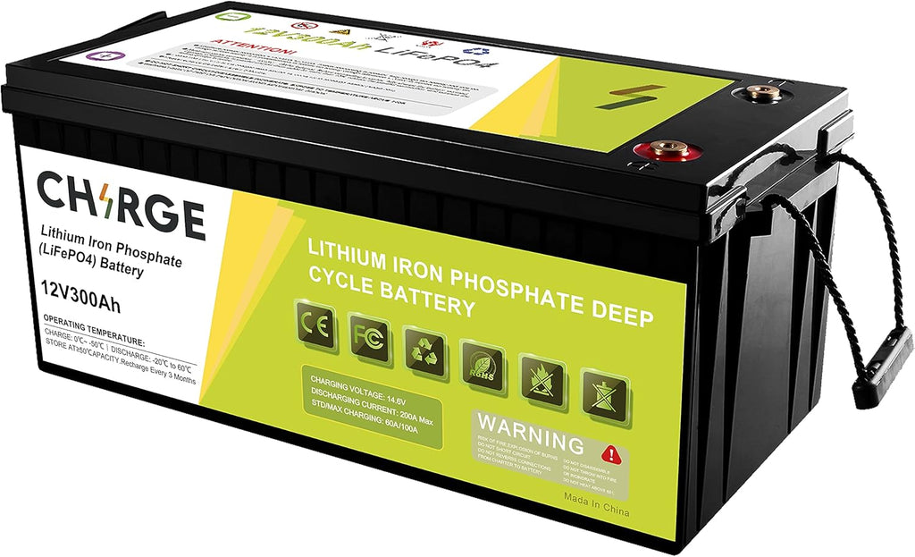 12V 100Ah Lithium Battery with 100A BMS LiFePO4 Deep Cycles Battery Y7402