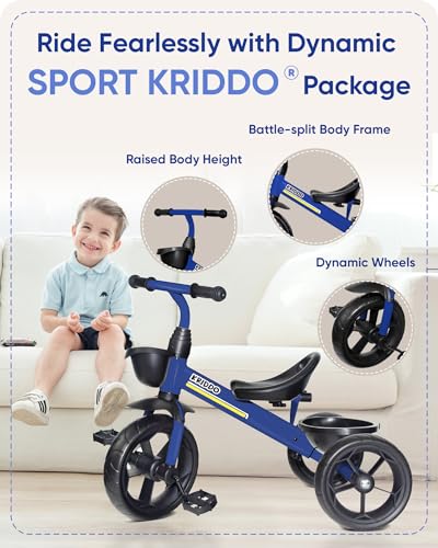 Blue Kids Tricycle M8539