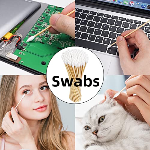 600PCS Long Cotton Bamboo Gun Cleaning Swabs N971372
