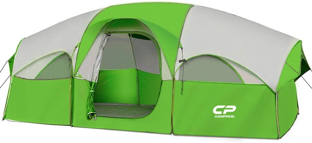 8 Person Waterproof Windproof Family Tent with Carry Bag T2709