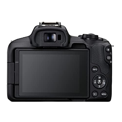 Black 24.2MP APS-C CMOS Mirrorless Camera with 18-45mm Lens (Renewed) Q9422