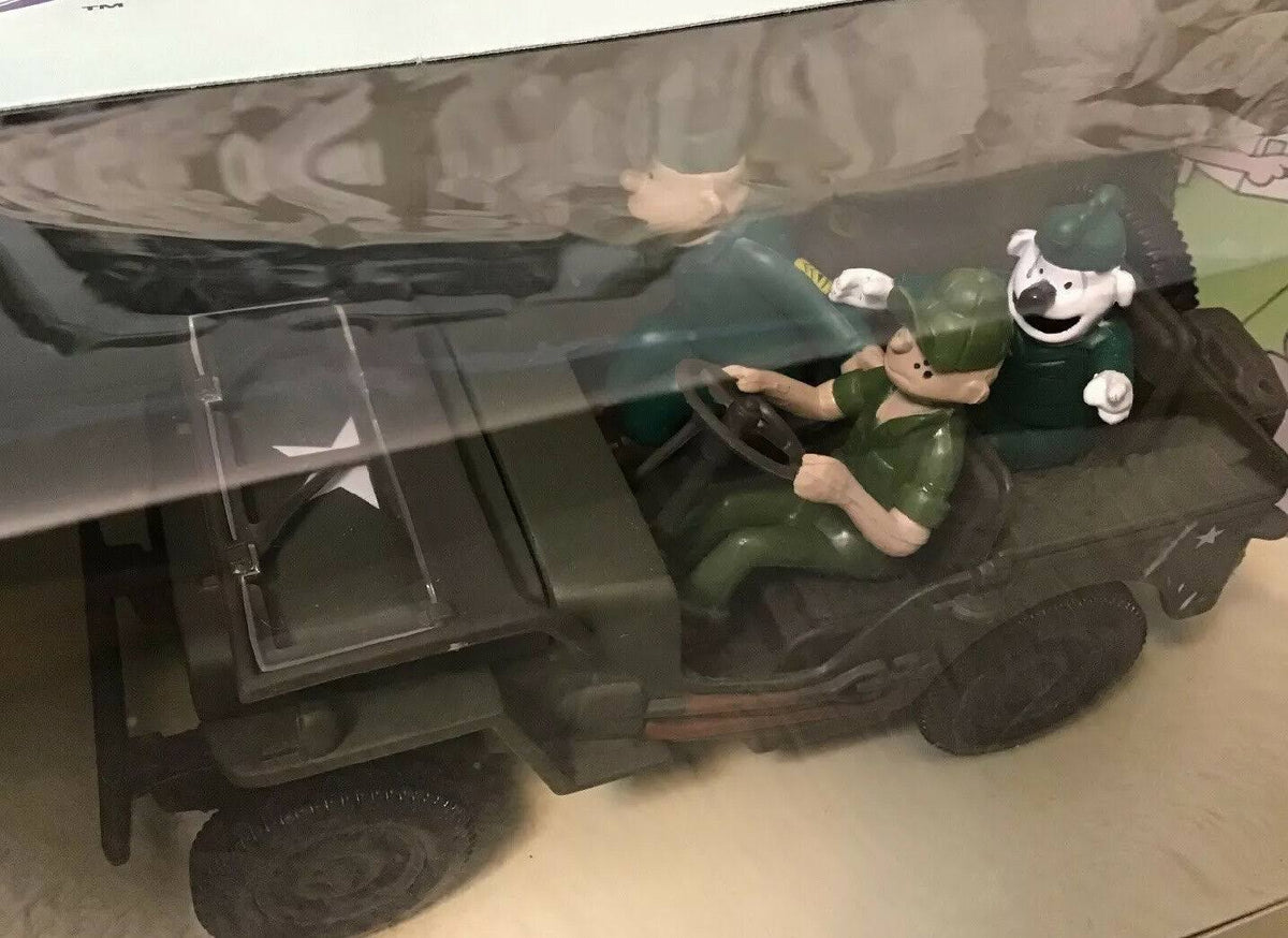 Die-Cast Beetle Bailey in Willys Jeep Q731685