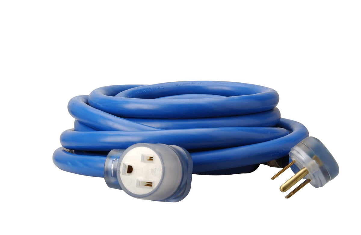 Blue 25ft Welder Extension Cord W9356