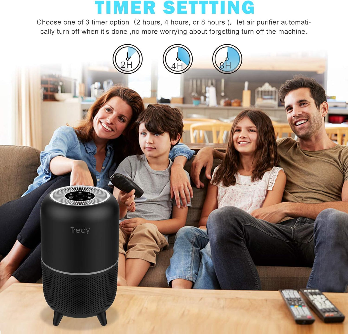 HEPA Air Purifier Ozone Free R159