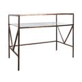 Glass Top Desk Vanity Table P484