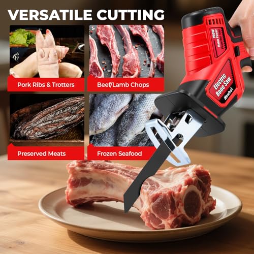 Cordless Electric Bone Saw Machine with 4 Blades 3000mAh X989755