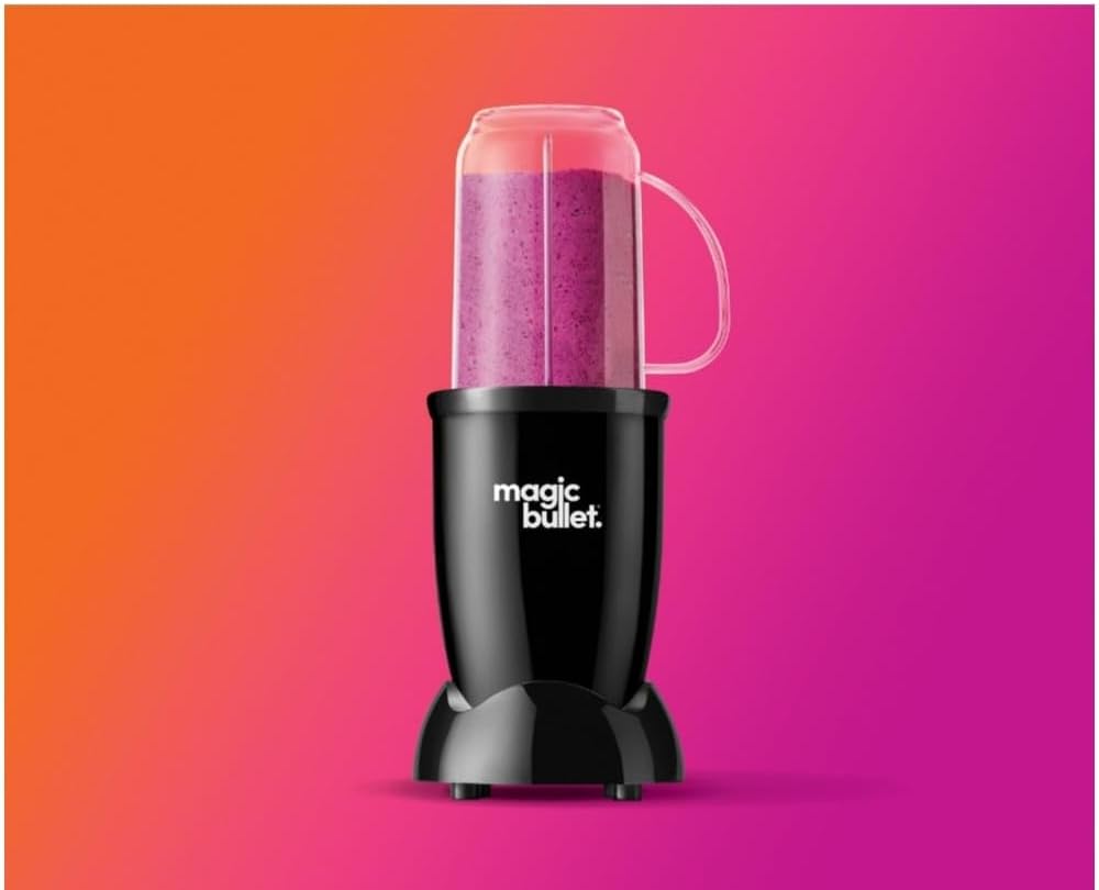 Black 4 Pieces Personal Blender X24342