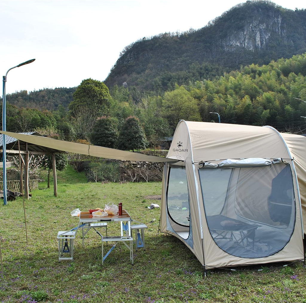 Car Tent with Screen Doors D4316