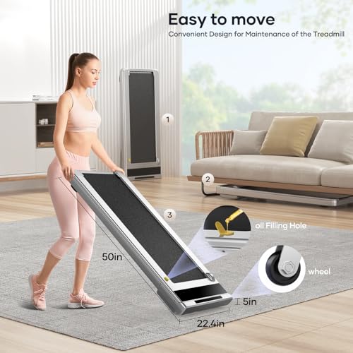 2.25HP Under Desk Treadmill with Remote Control S1080
