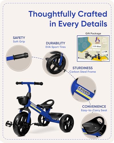 Blue Kids Tricycle M8539