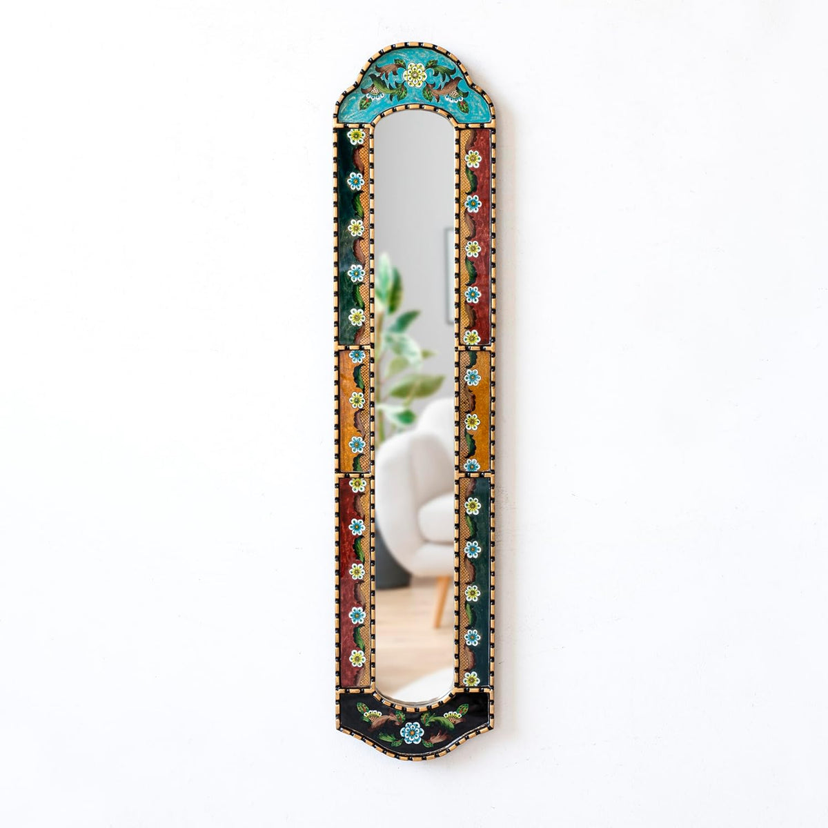 Long Narrow mirror 35.8" tall O32260