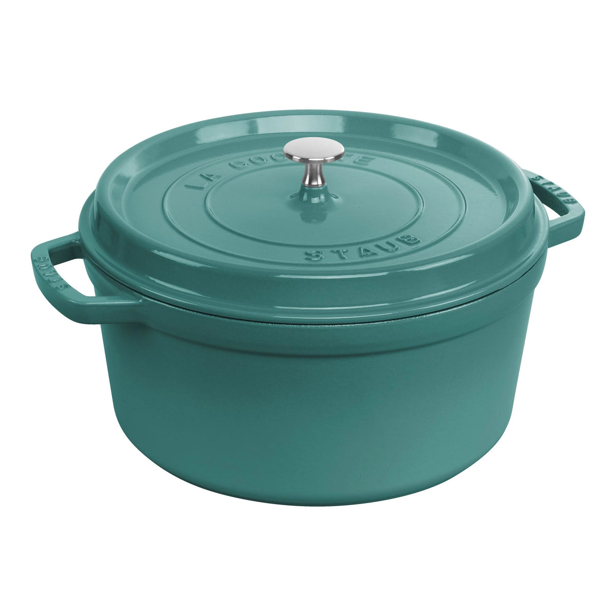 7 Qt. Cast Iron Dutch Oven in Turquoise E219972