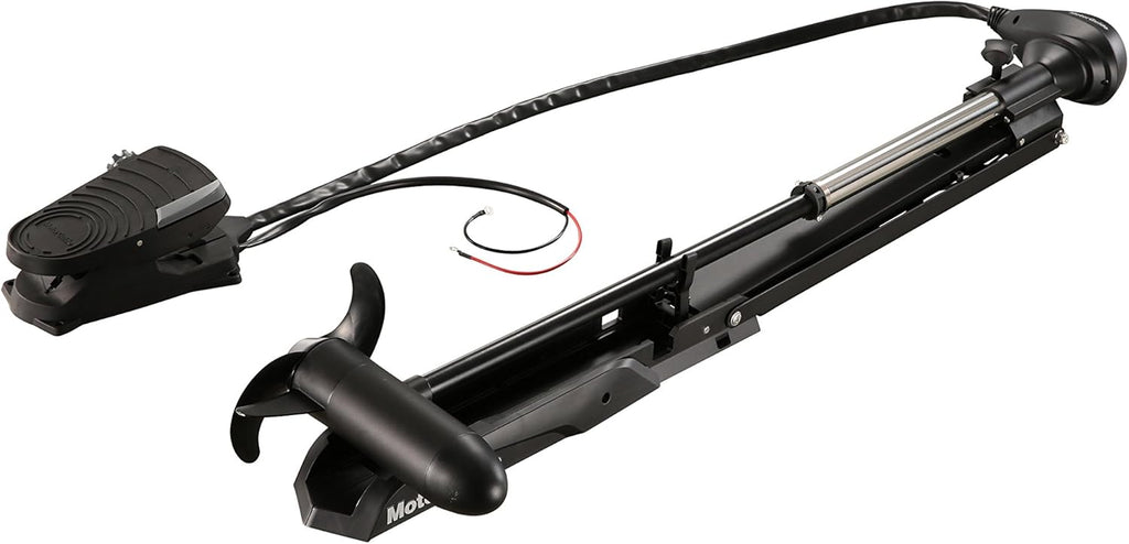 45-Inch Shaft 55-Pound Peak Thrust Cable Steer Foot-Control Trolling Motor I74398