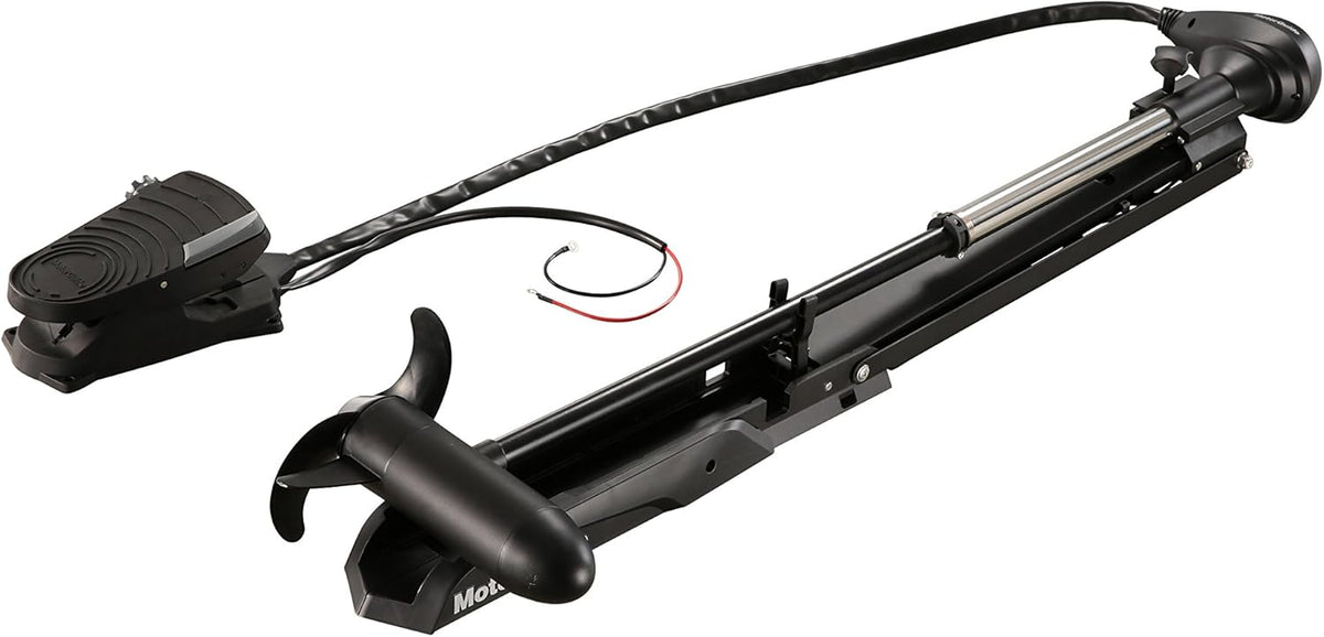 45-Inch Shaft 55-Pound Peak Thrust Cable Steer Foot-Control Trolling Motor I74398