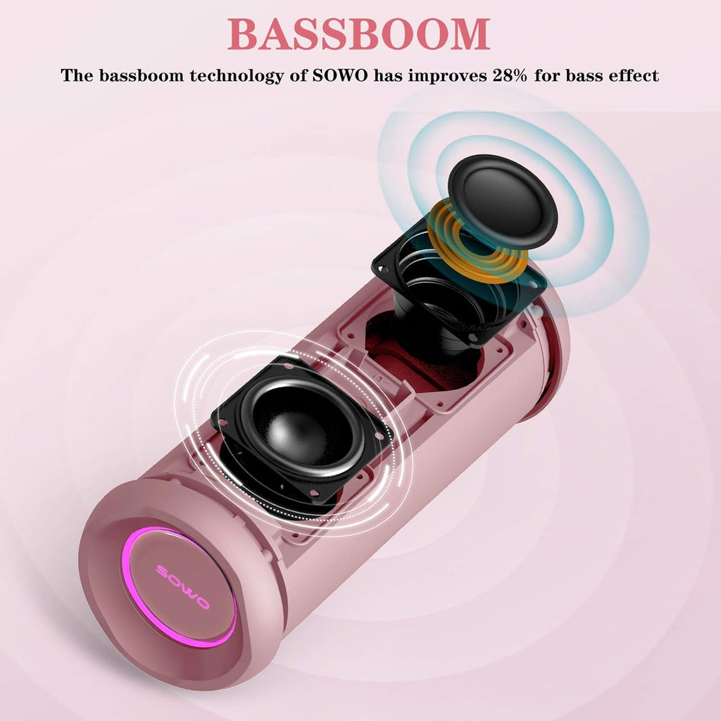 25W IPX7 Waterproof Bluetooth Speaker with 16H Playtime H216951