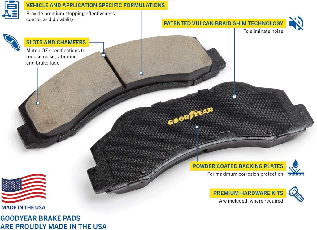 Rear Brake Kit Calipers Rotors Ceramic Pads S795