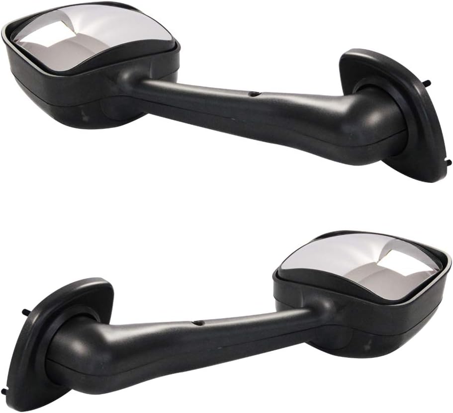 Black Hood Mirror Pair for Freightliner Cascadia S429693
