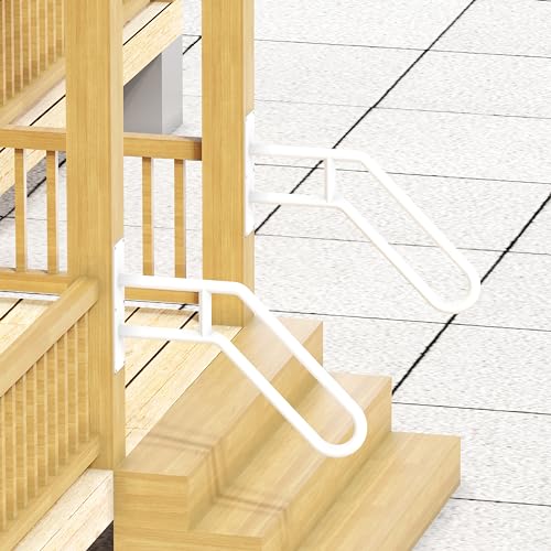 Heavy Duty Steel Handrail for Outdoor Steps T579