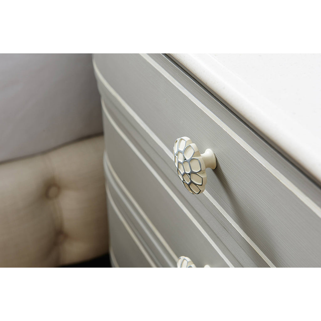 Gray Four Drawer Nightstand G2173