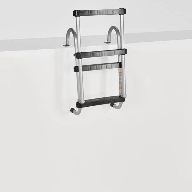 4 Step Folding Boarding Ladder 300 lb Capacity C23814