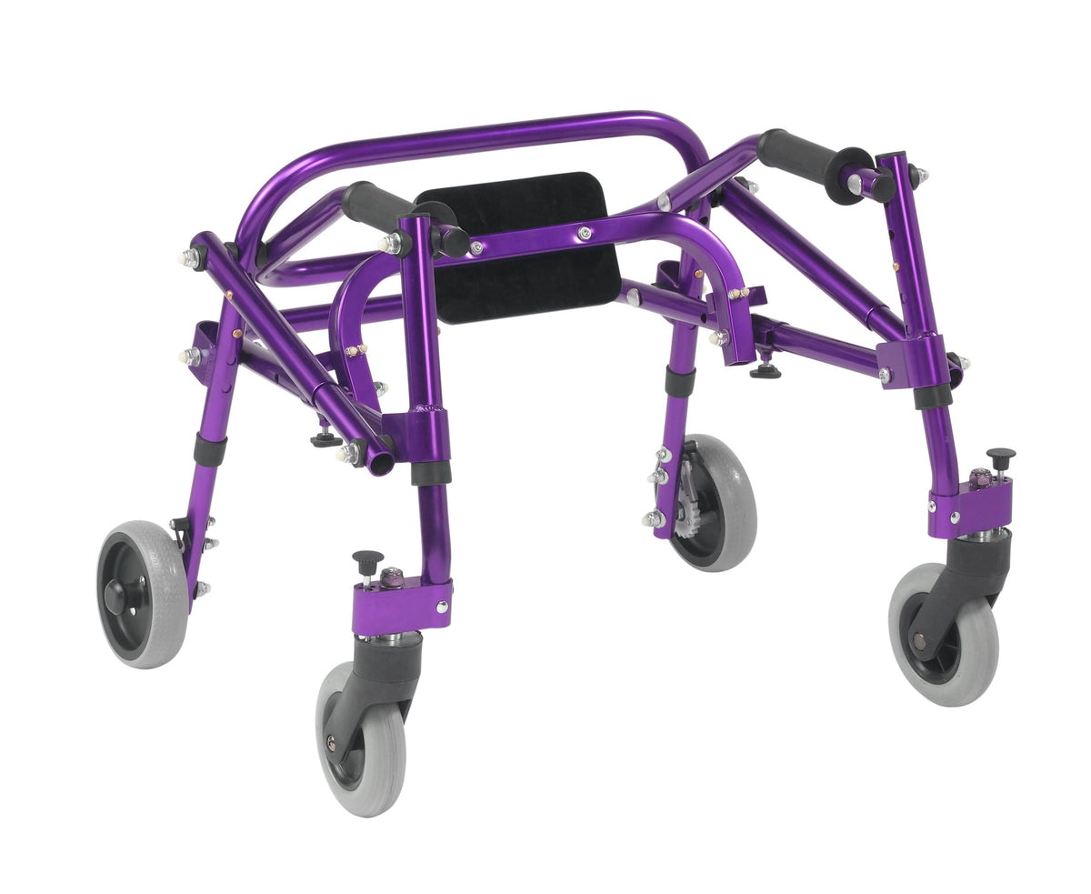 Extra Small Purple Posterior Walker with Seat P683