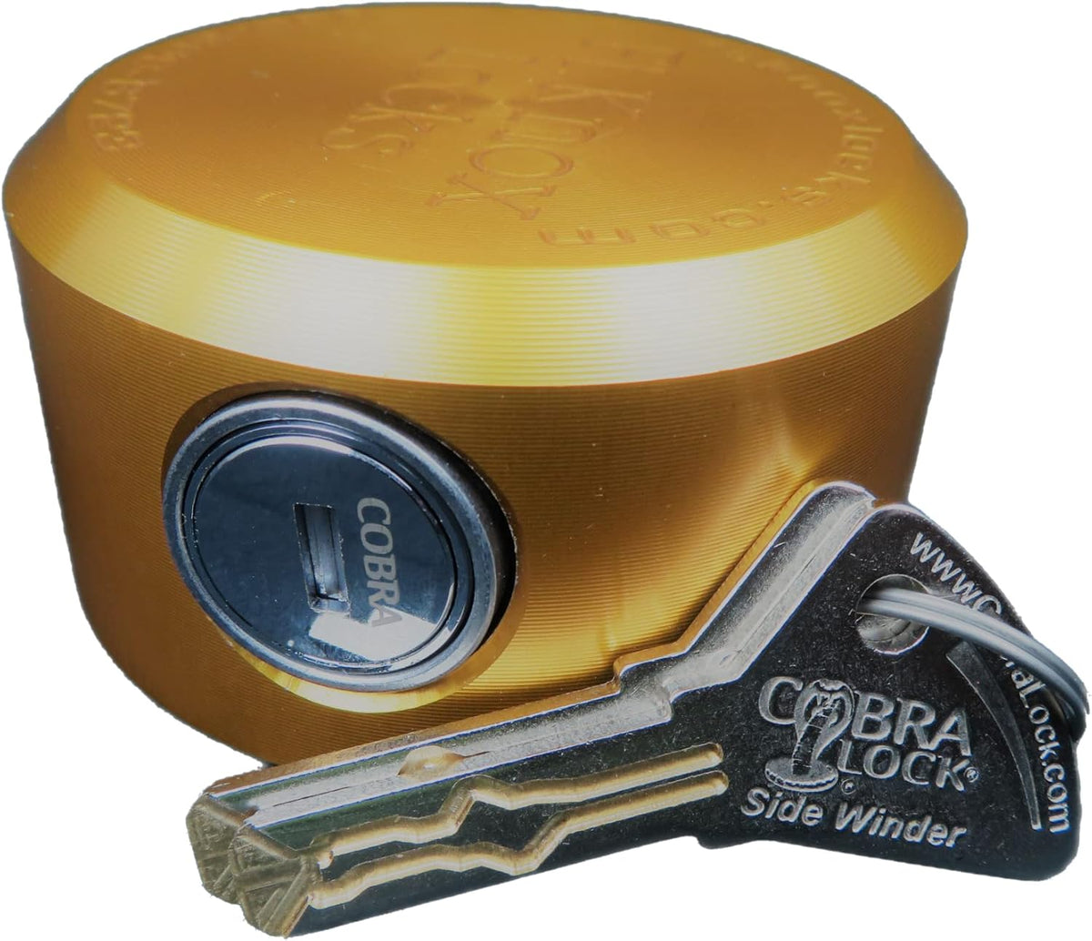 Kingpin lock with Cobra-Sidewinder puck lock F391
