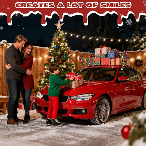 Car Reindeer Antlers & Nose with Lights A493899