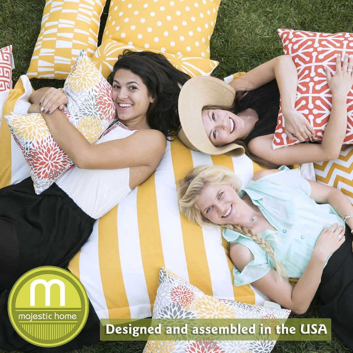 Teal Bean Bag Chair L119