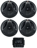 Marine Bluetooth Receiver with 4 6.5" Speakers C527097