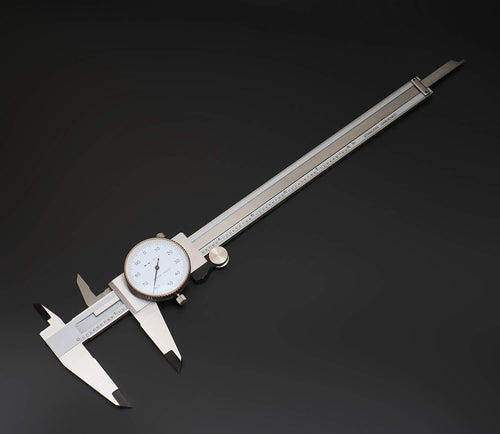 0-8'' by 0.001'' Precision Dial Caliper, Stainless Steel H601