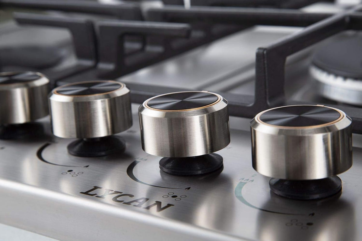 Stainless Steel 5 Burners 36 Inch Gas Range Cooktop O754