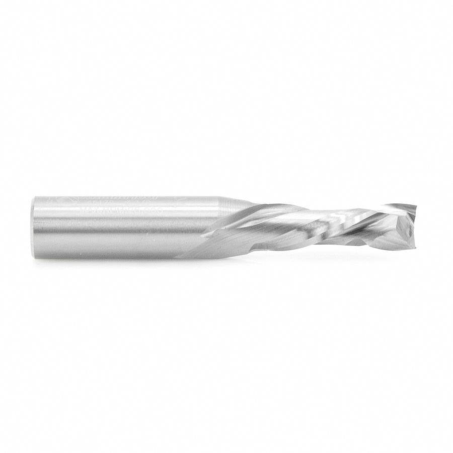 Solid Carbide Compression Spiral 3/8 Dia x 1 inch x 1/2 Shank B3752