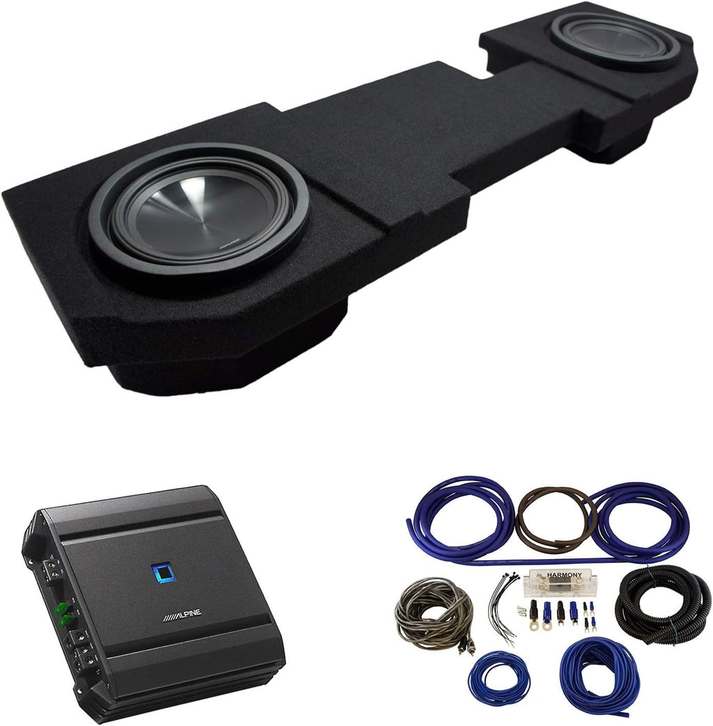 Dodge Ram Dual 10 Custom Sub Box Enclosure Package U3301