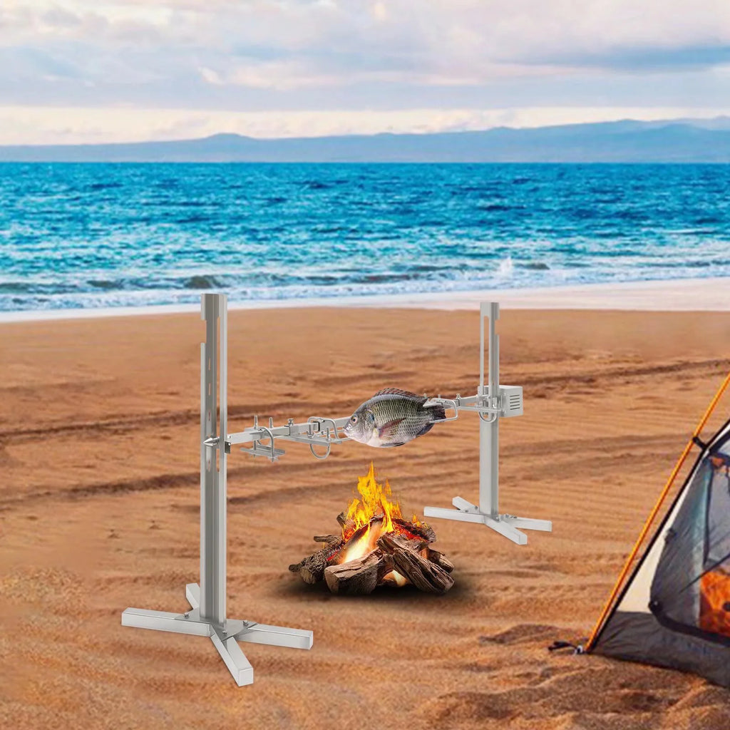66lbs Large Grill Rotisserie Kit O26013