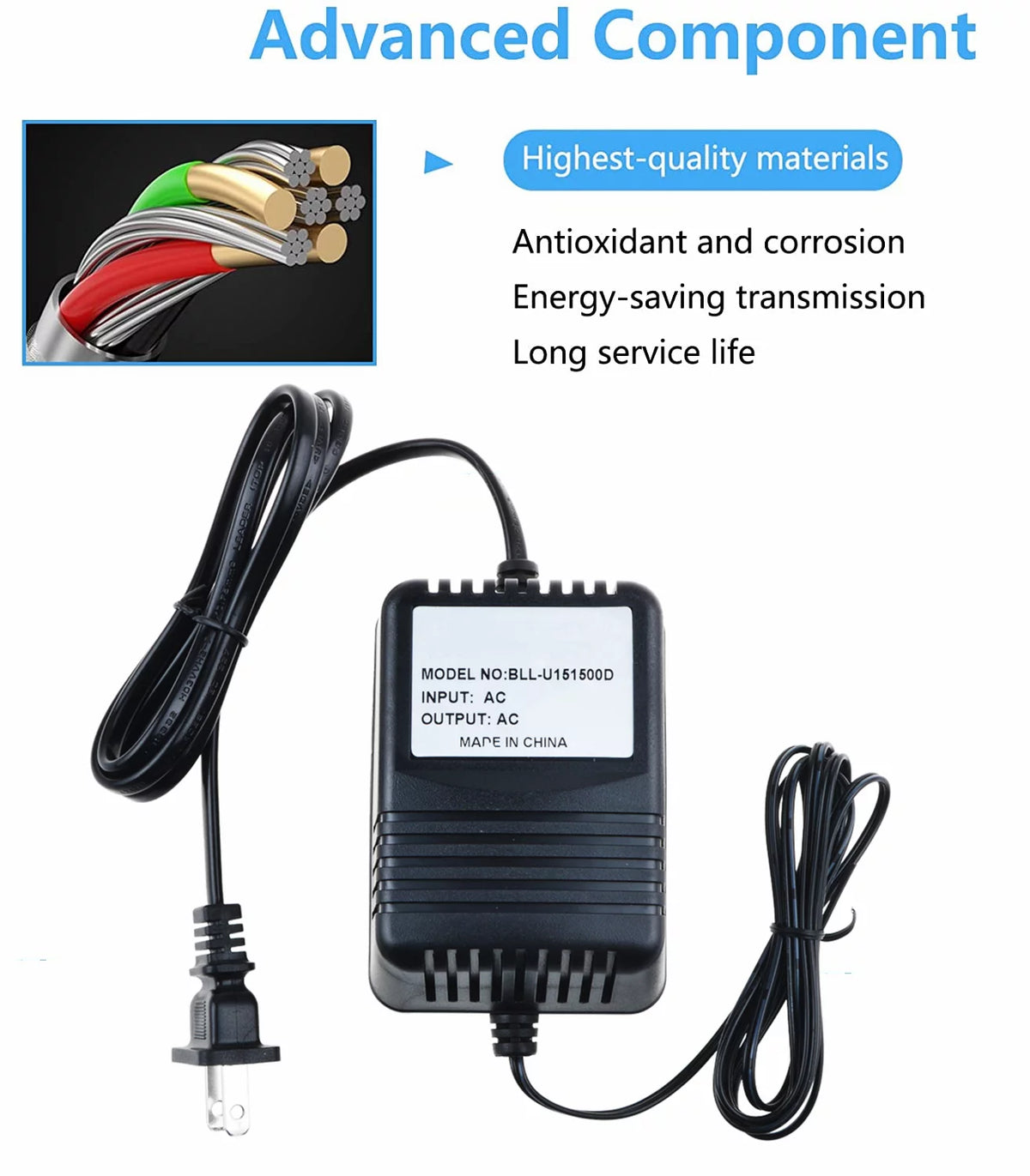 Compatible AC-AC Power Adapter H37950