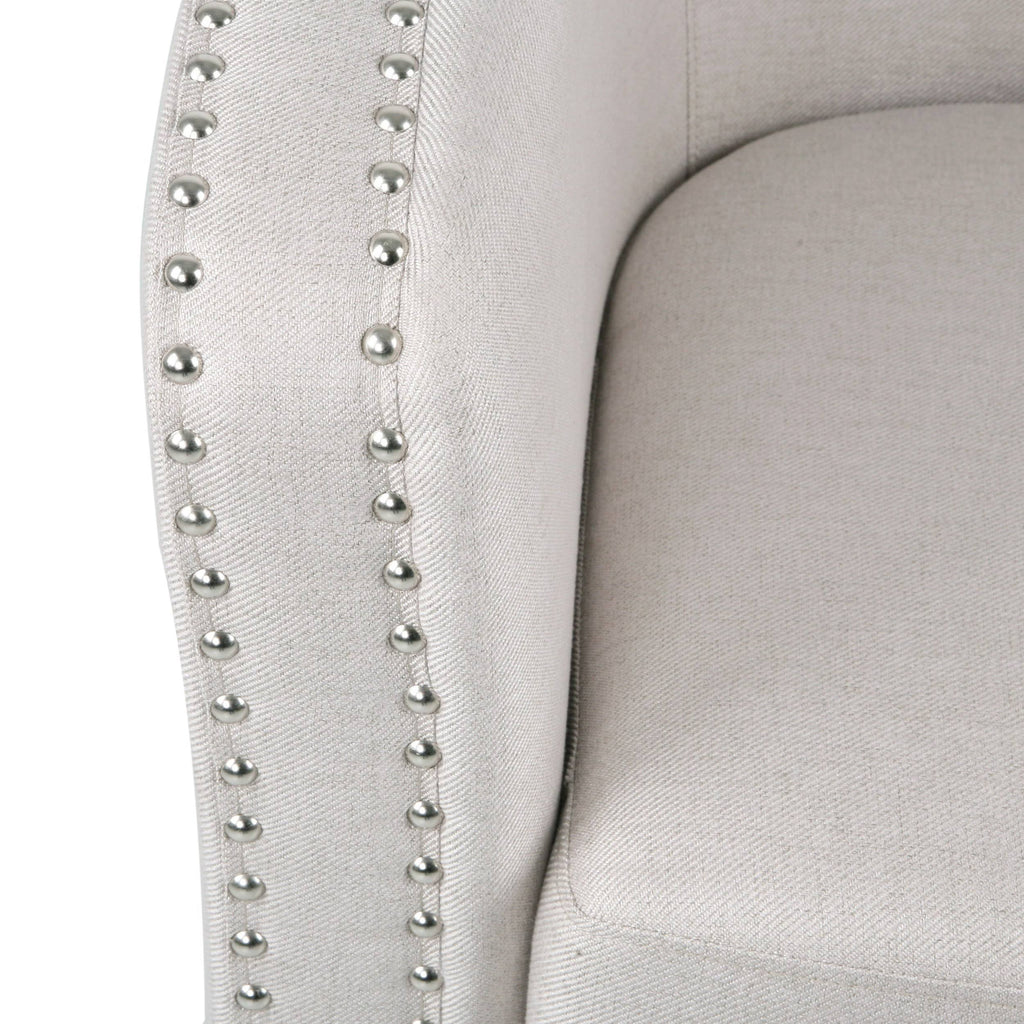 Green Fabric Swivel Chair S862919