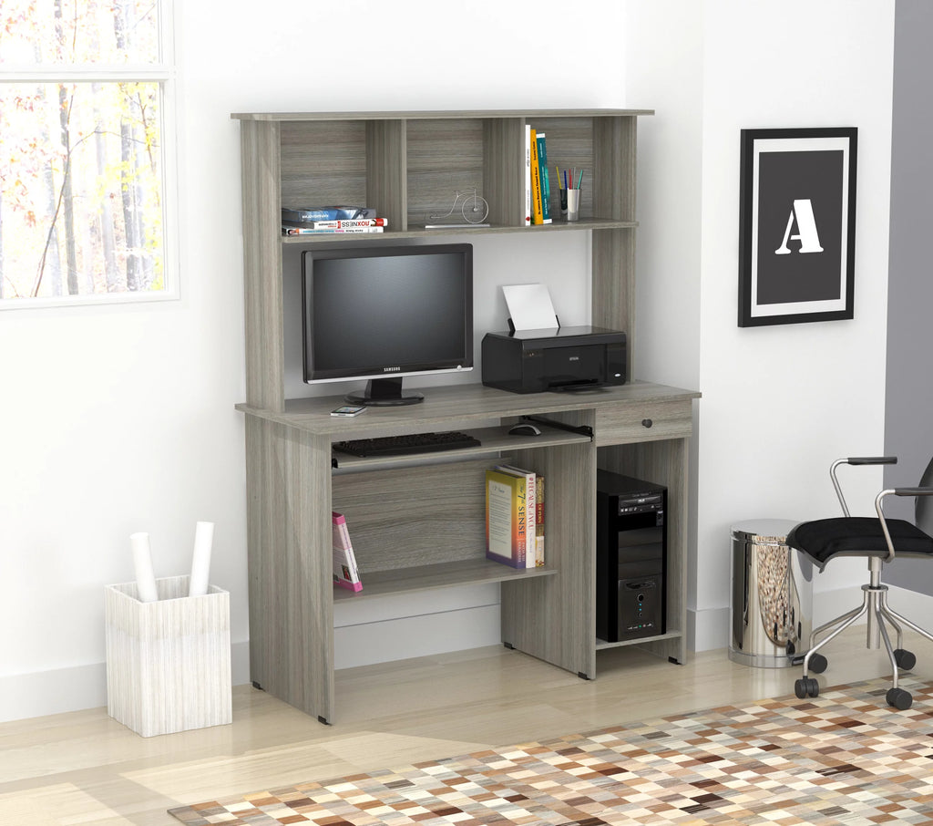 Computer Desk and Hutch with Drawer S478563