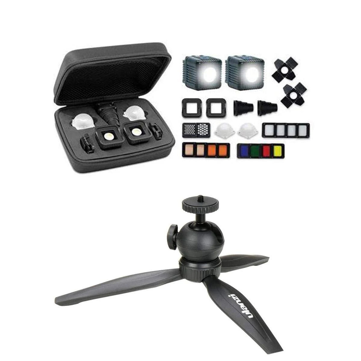 2x LED Light with Tripod V81930