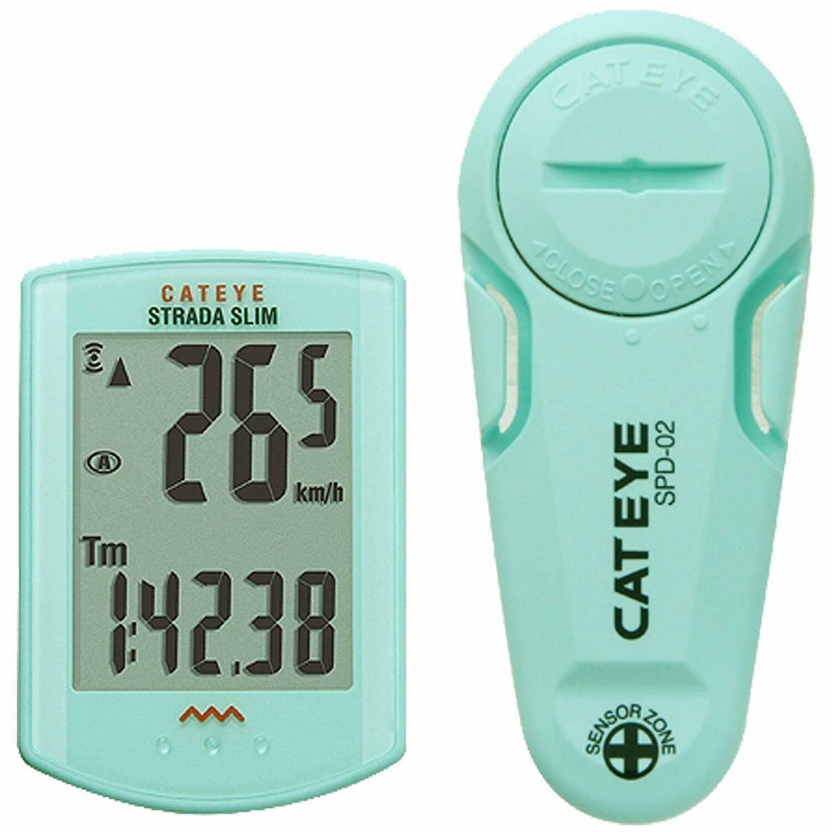 Celeste Green Cycle Computer A159