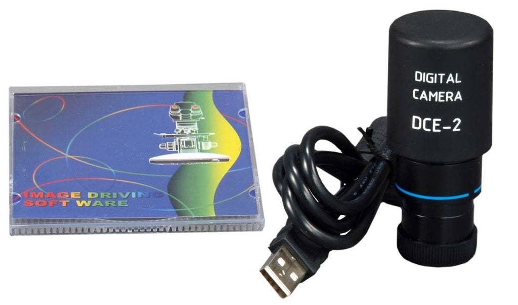 40X-1600X Binocular Compound Microscope with USB Camera M918