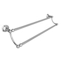 24x22 Double Towel Bar Satin Nickel H11018