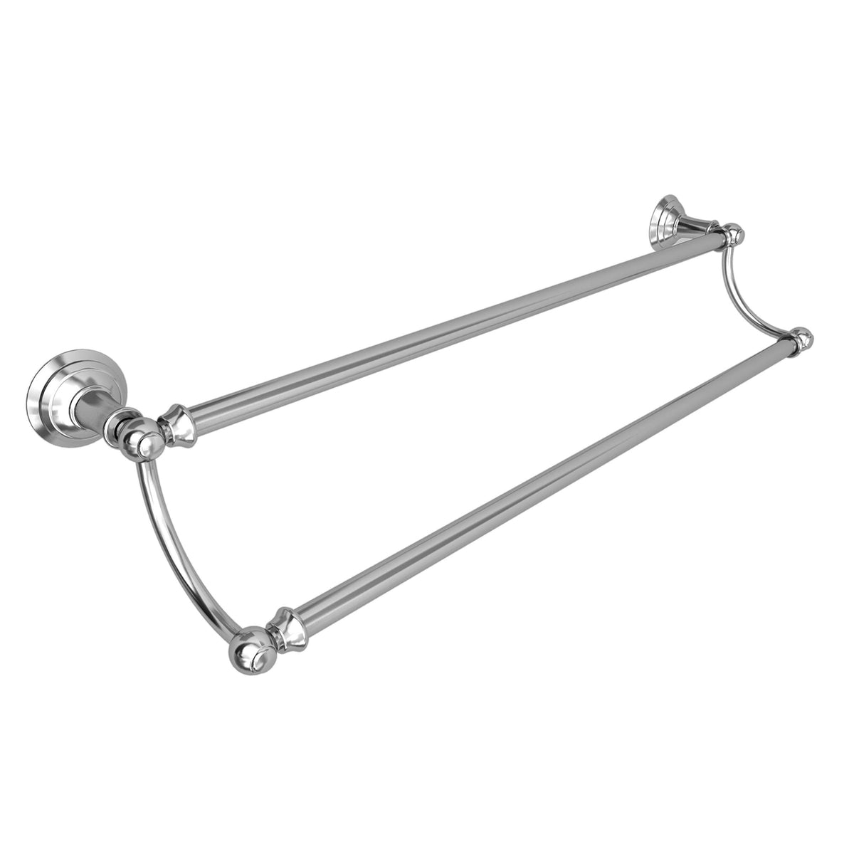 24x22 Double Towel Bar Satin Nickel H11018