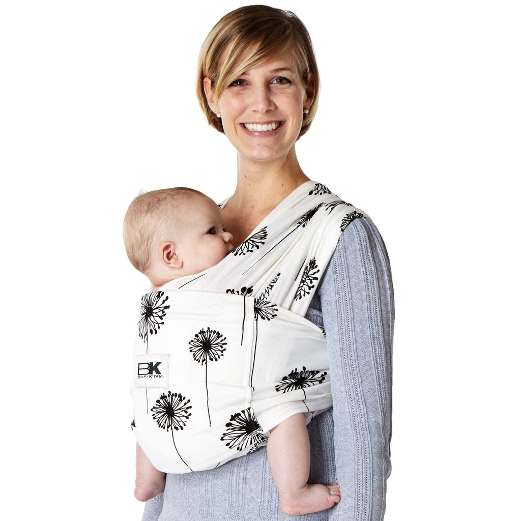 Gray Print Baby Wrap Carrier S858