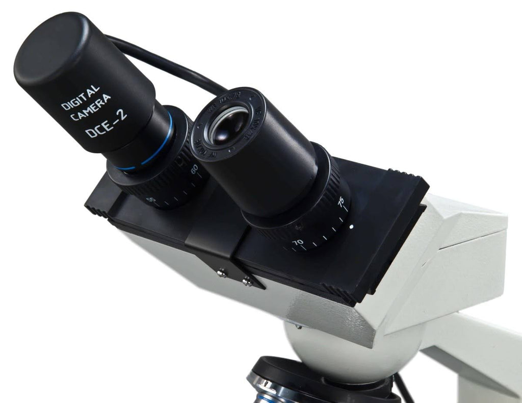 40X-1600X Binocular Compound Microscope with USB Camera M918